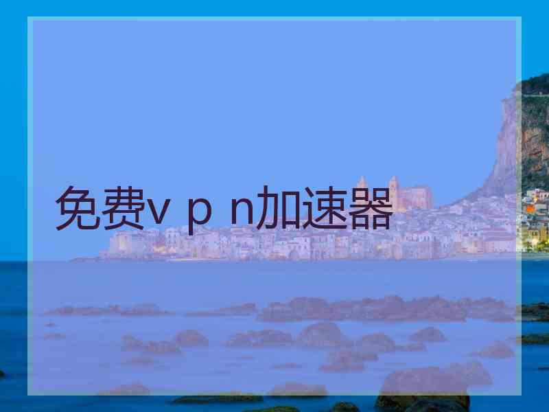 免费v p n加速器