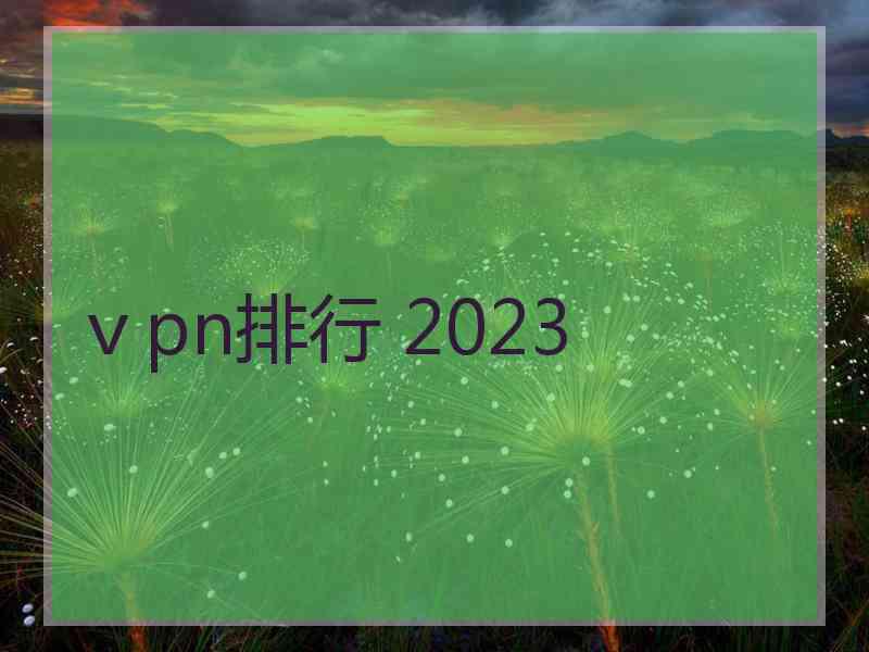 ⅴpn排行 2023