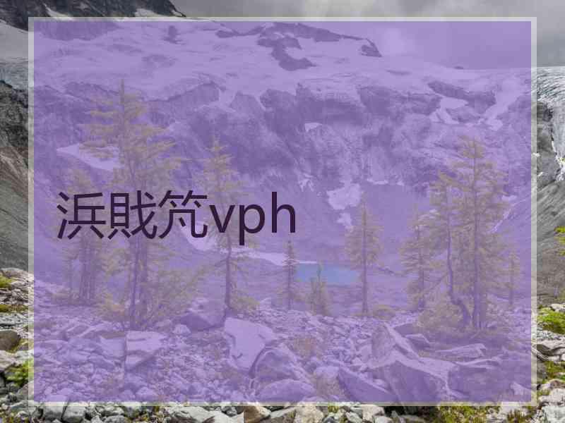 浜戝竼vph