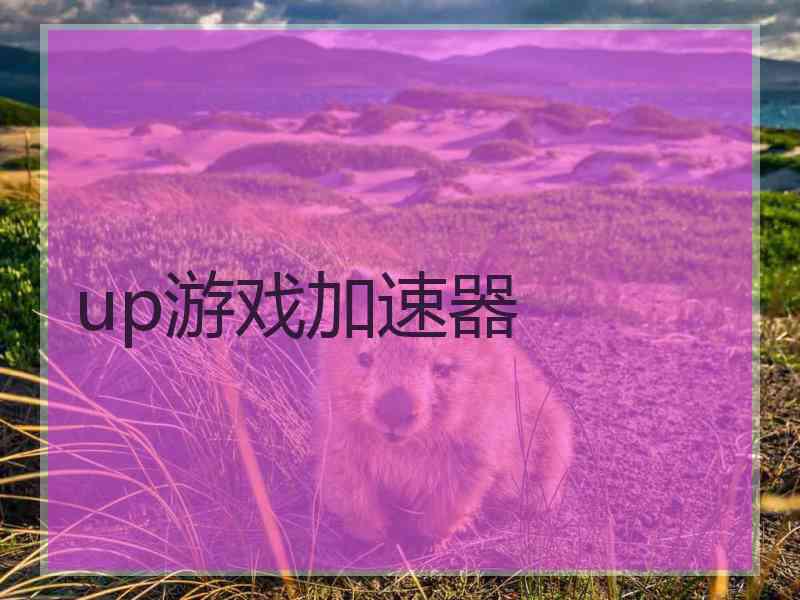 up游戏加速器