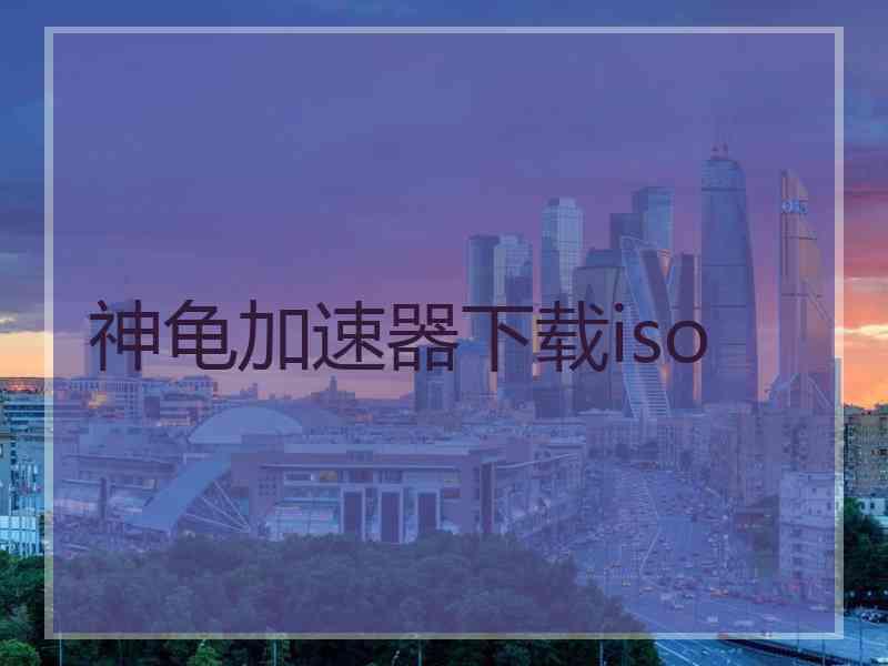 神龟加速器下载iso