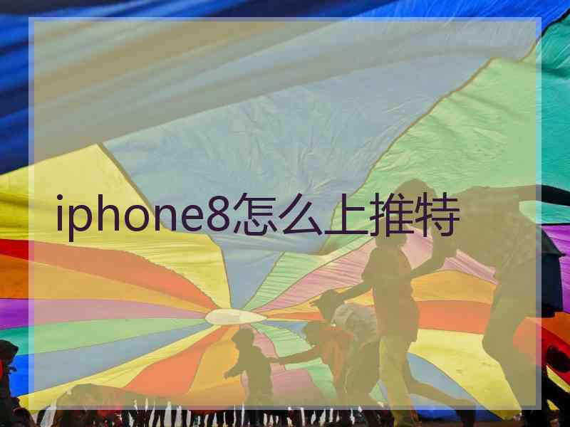 iphone8怎么上推特