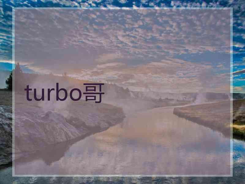 turbo哥