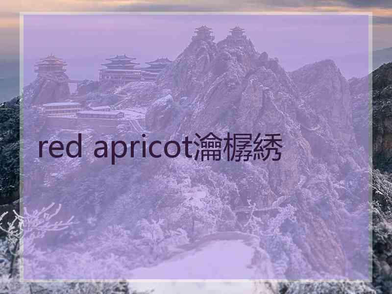 red apricot瀹樼綉