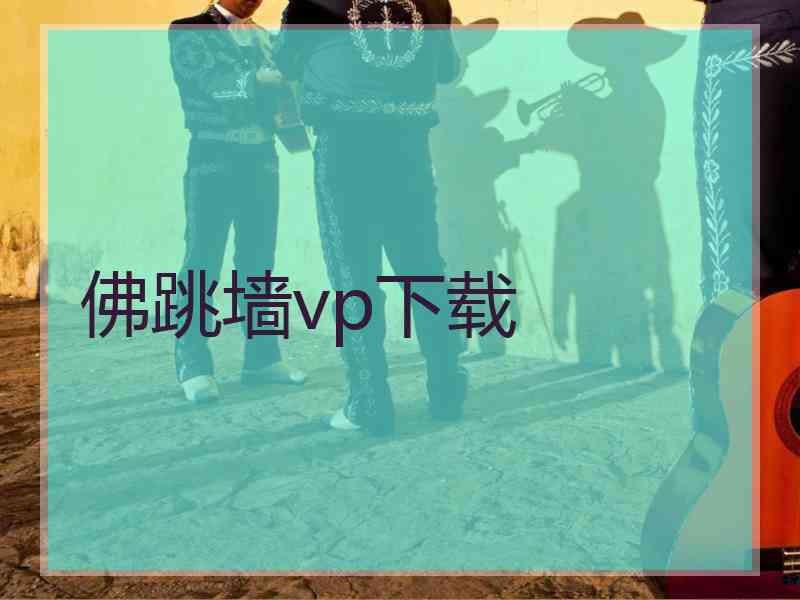 佛跳墙vp下载