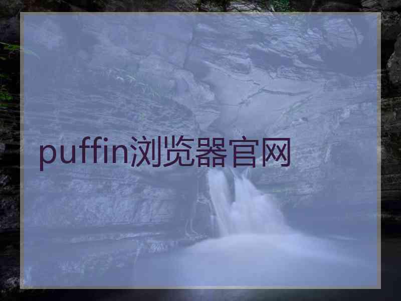 puffin浏览器官网